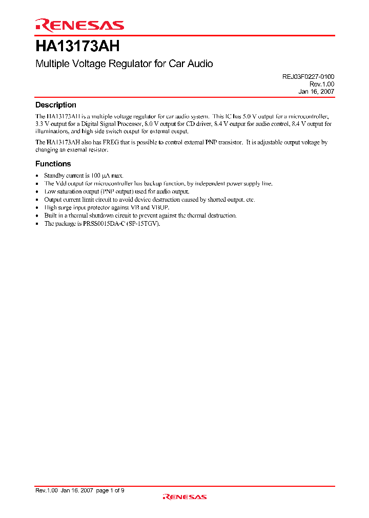 HA13173AH_1062697.PDF Datasheet