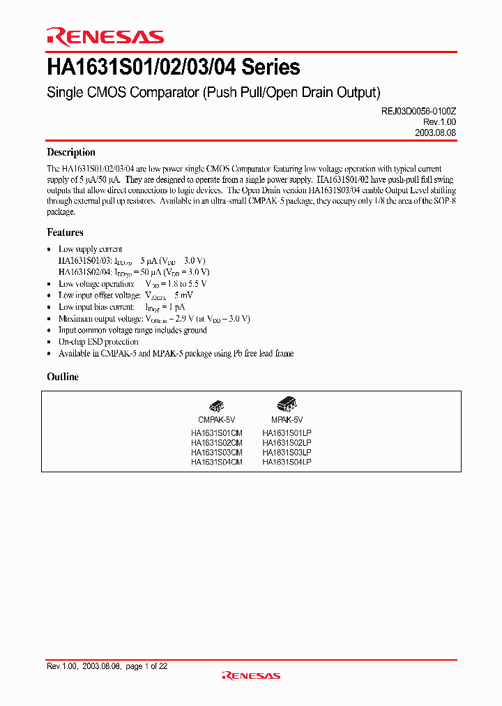 HA1631S01_1099314.PDF Datasheet