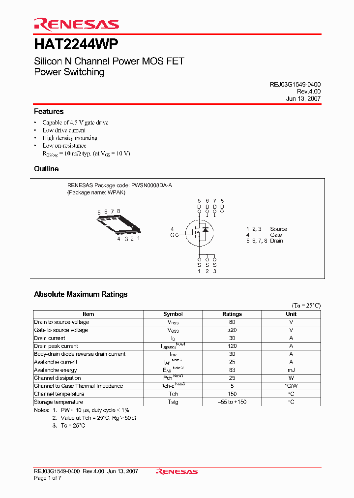 HAT2244WP-EL-E_1247297.PDF Datasheet
