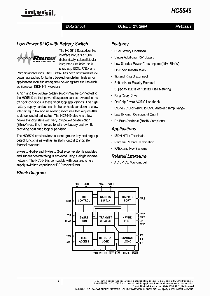 HC554904_1247504.PDF Datasheet