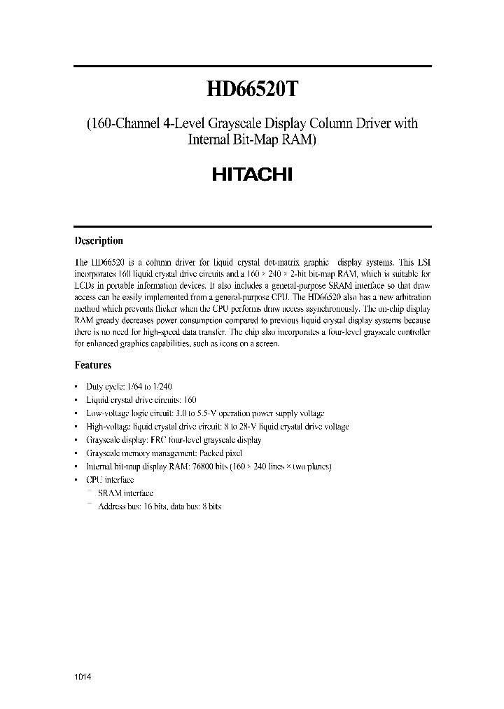 HD66520_1106676.PDF Datasheet