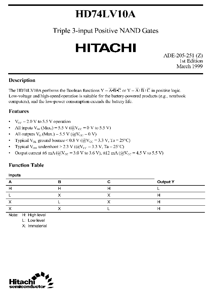 HD74LV10A_1248487.PDF Datasheet