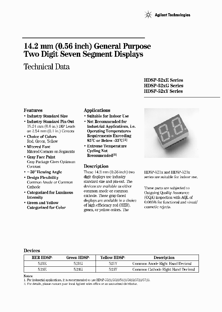 HDSP-523Y_1248710.PDF Datasheet
