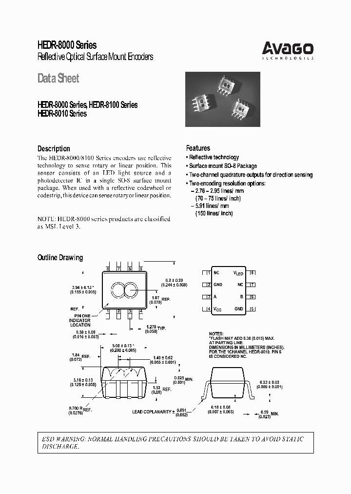 HEDR-8100_1069185.PDF Datasheet