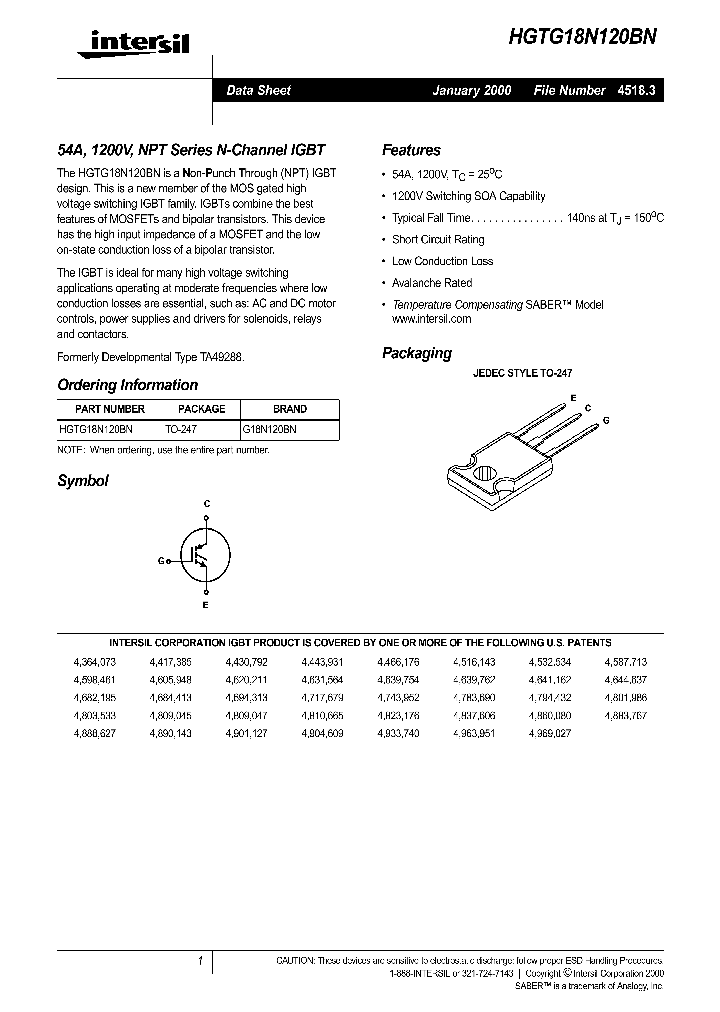 HGTG18N120BN_1249497.PDF Datasheet