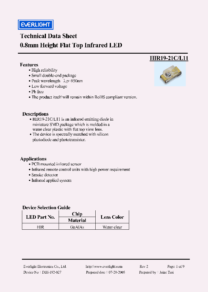 HIR19-21C_1143452.PDF Datasheet