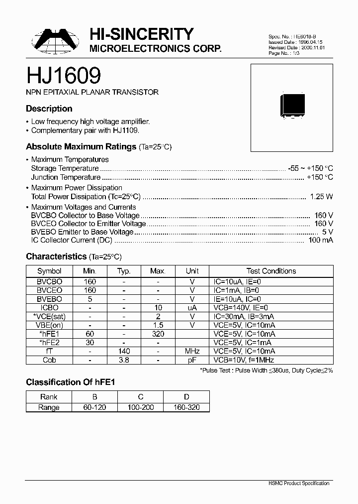HJ1609_1250065.PDF Datasheet