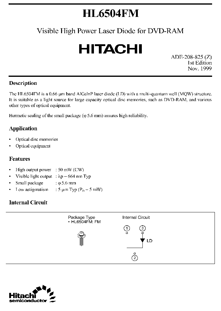 HL6504FM_1250129.PDF Datasheet