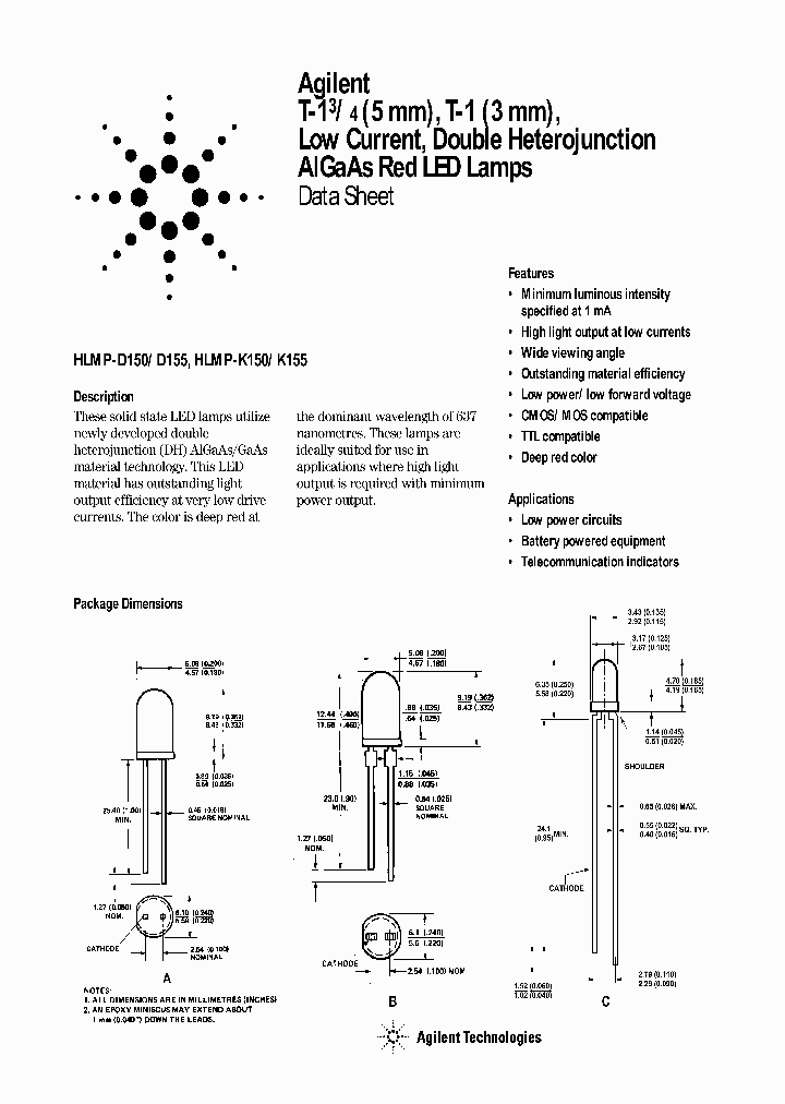 HLMP-K150_685789.PDF Datasheet