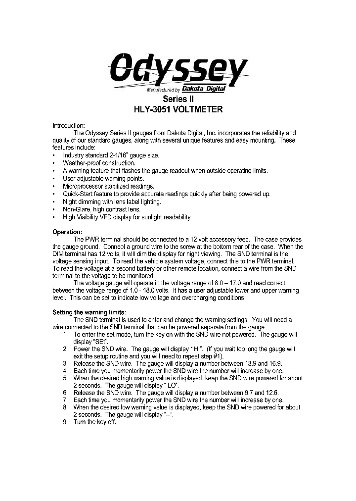HLY-3051_1250257.PDF Datasheet
