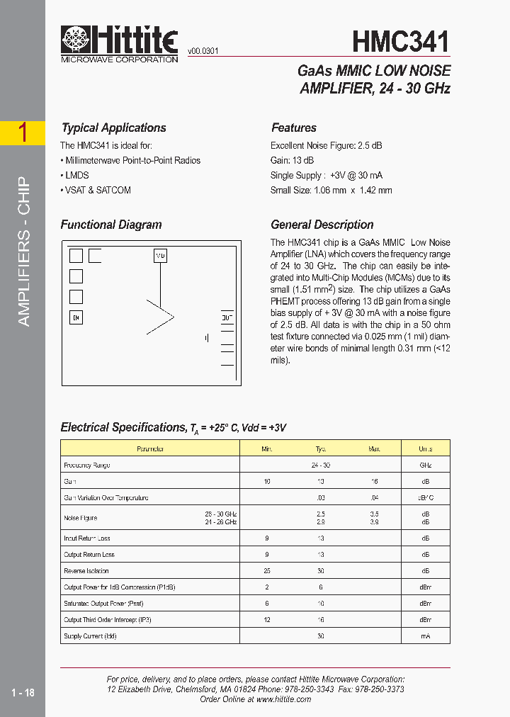 HMC341_1250570.PDF Datasheet