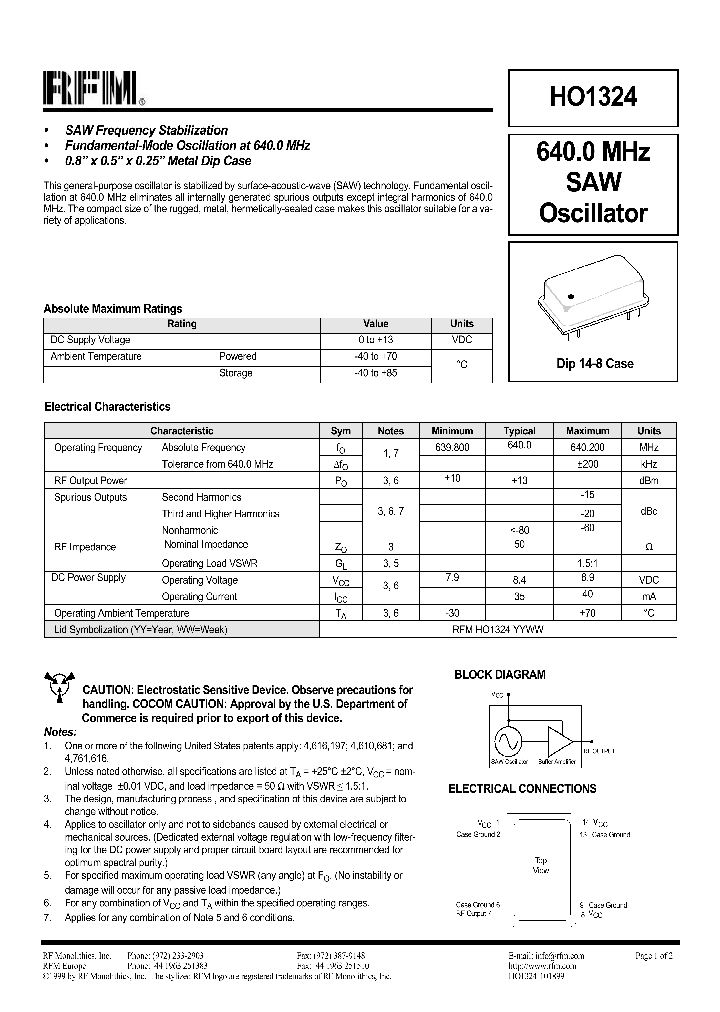 HO1324_1250925.PDF Datasheet