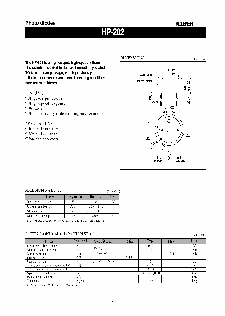 HP-202_1250945.PDF Datasheet