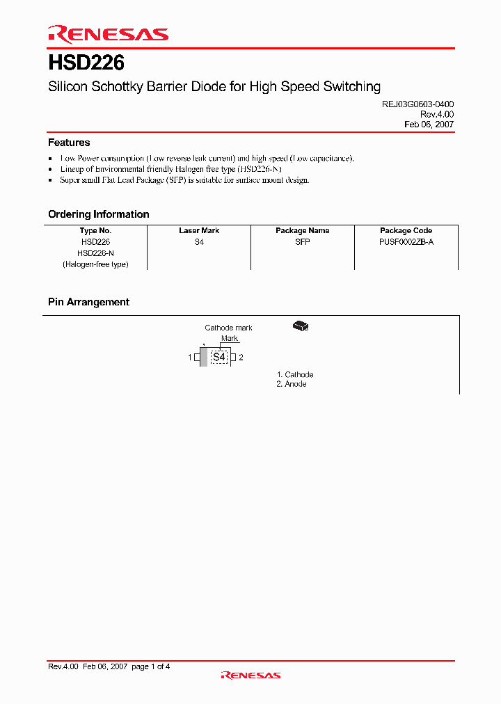 HSD226_675055.PDF Datasheet