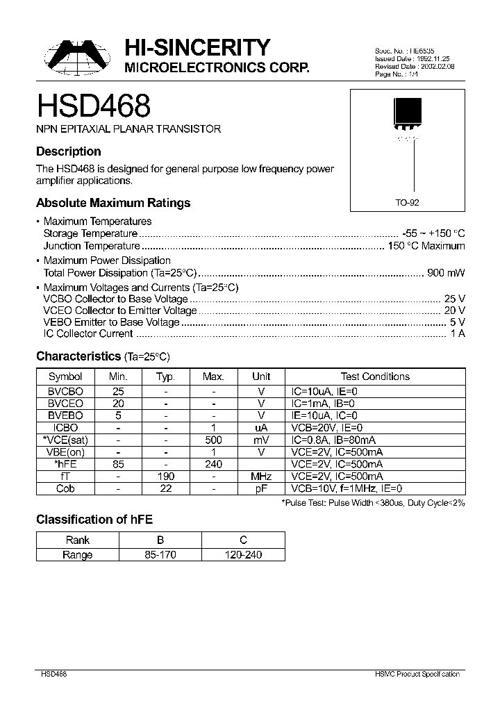 HSD468_1251302.PDF Datasheet