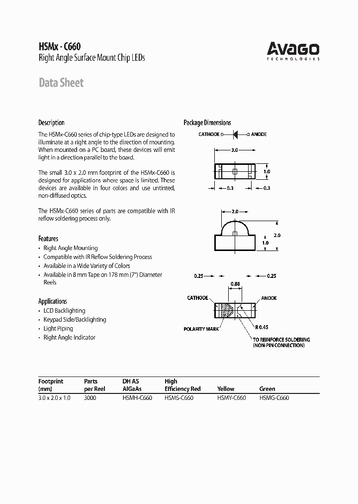 HSMG-C660_1122286.PDF Datasheet