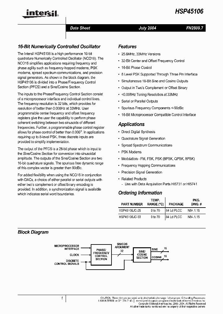 HSP4510604_740015.PDF Datasheet