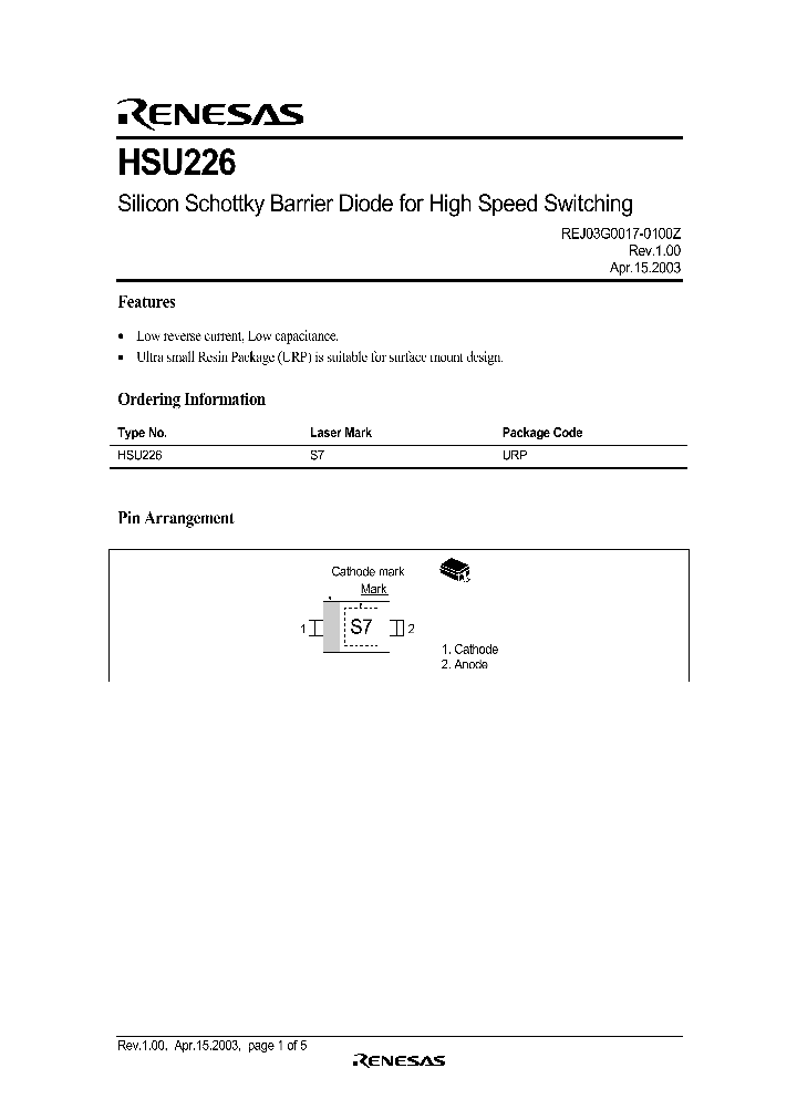 HSU226_1251475.PDF Datasheet
