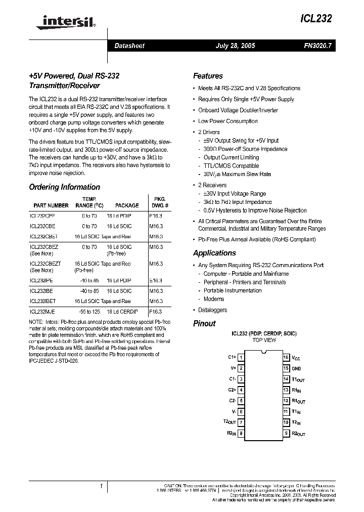 ICL23205_734035.PDF Datasheet