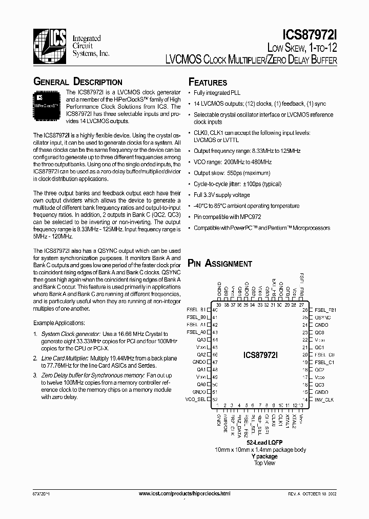 ICS87972I_1253165.PDF Datasheet