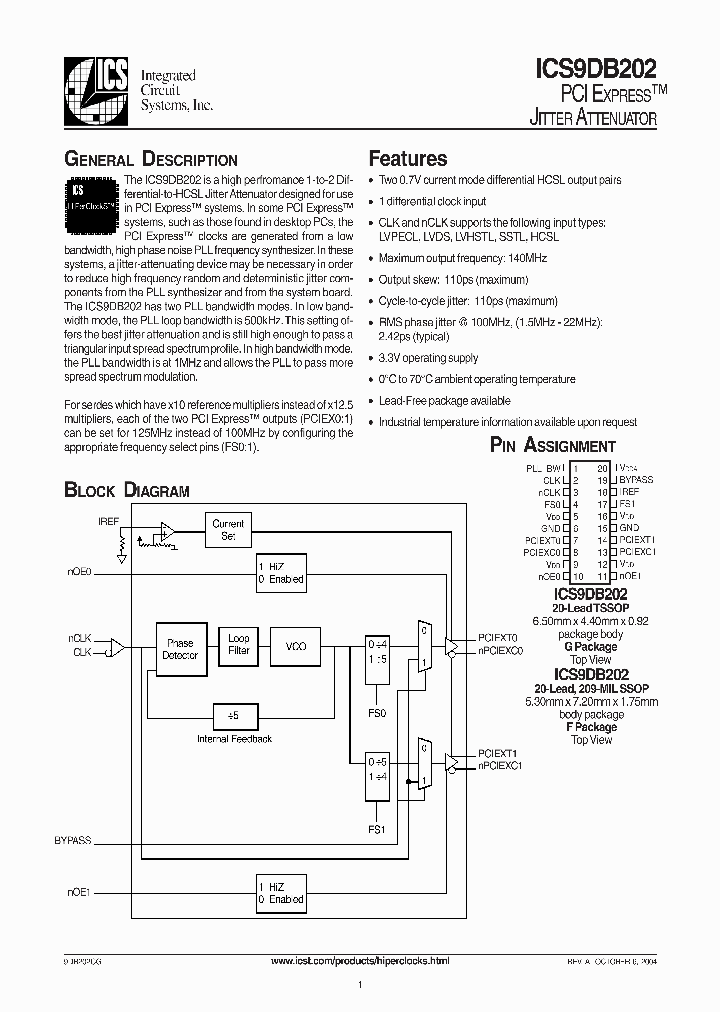 ICS9DB202_844034.PDF Datasheet