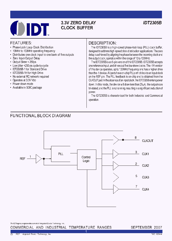 IDT2305B_1079681.PDF Datasheet
