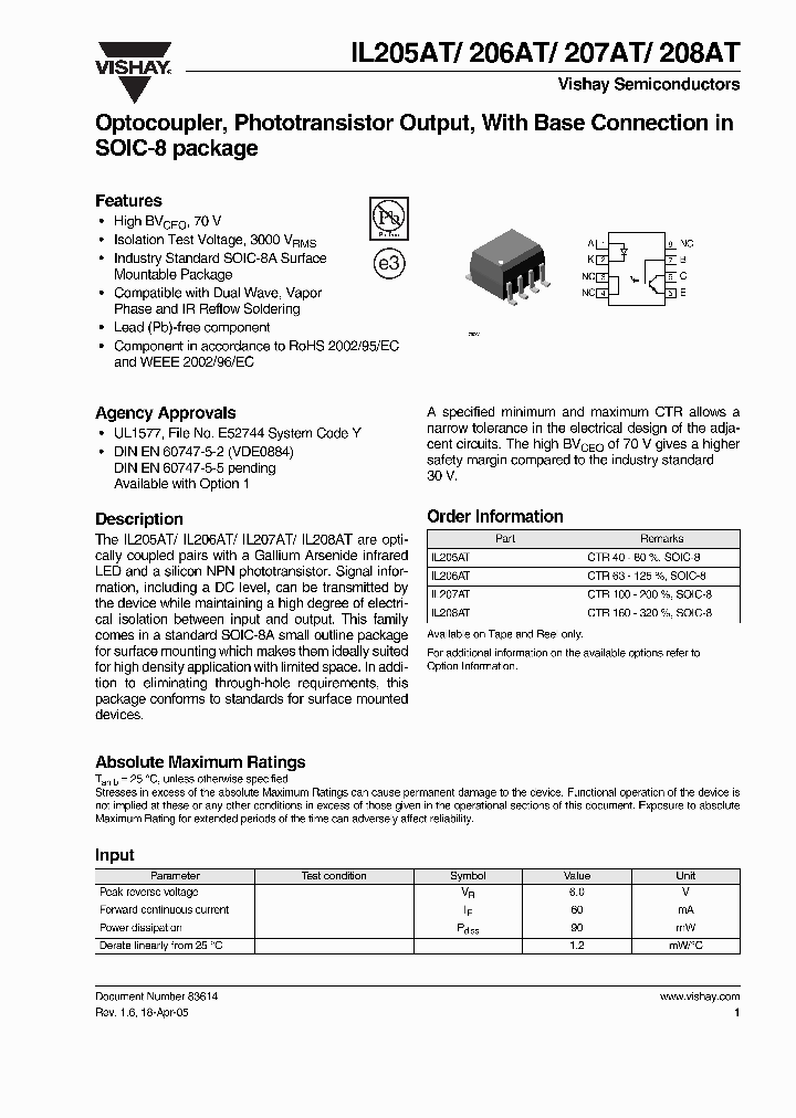 IL208AT_1254334.PDF Datasheet