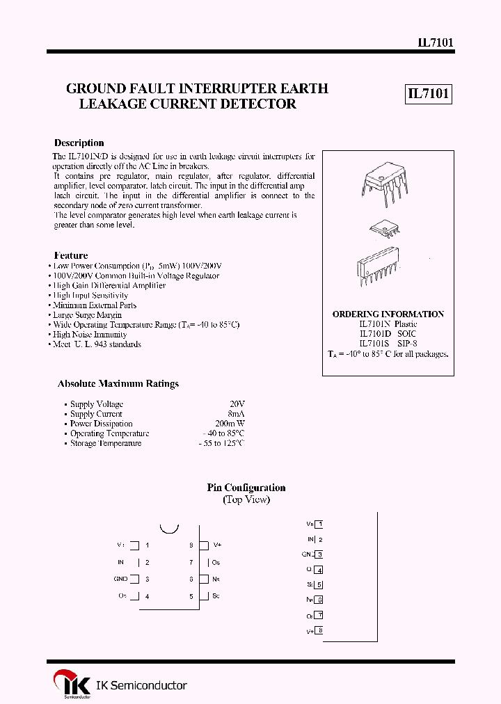IL7101S_1254402.PDF Datasheet