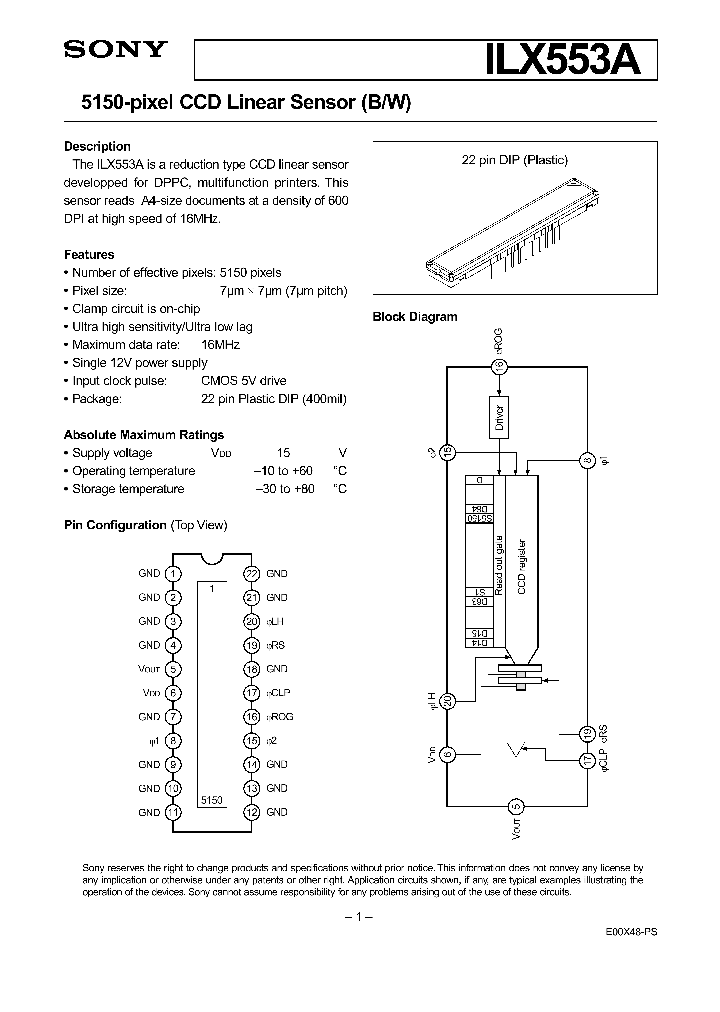 ILX553A_847359.PDF Datasheet