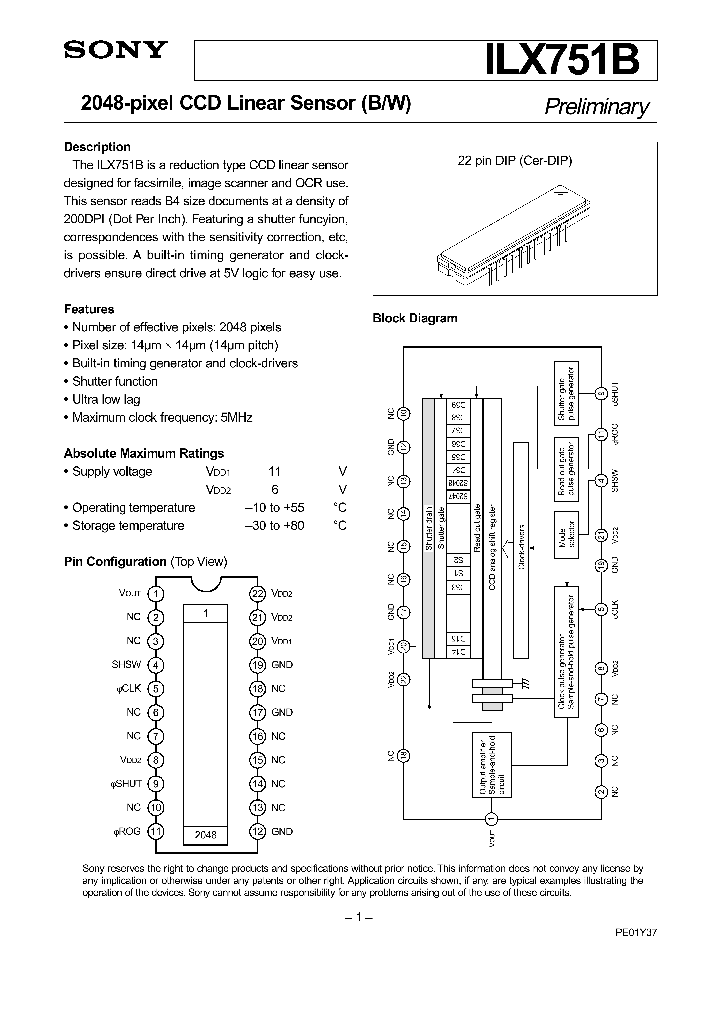ILX751B_1254562.PDF Datasheet