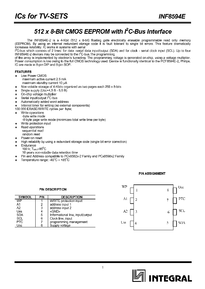 INF8594E_1078658.PDF Datasheet