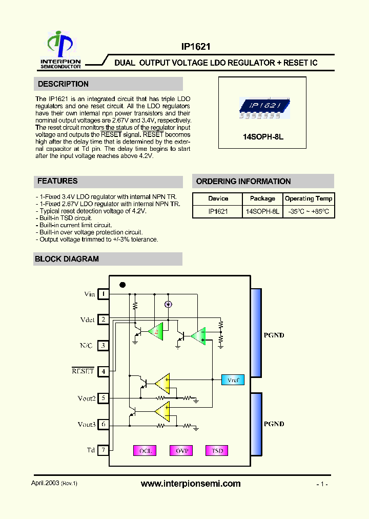 IP1621_1255011.PDF Datasheet