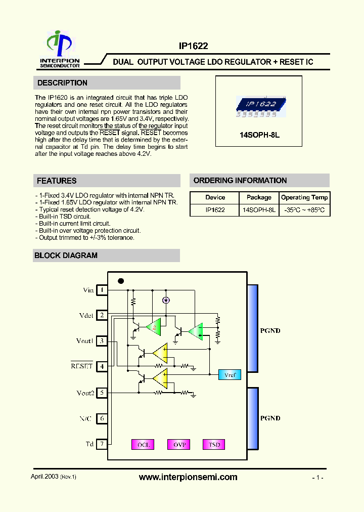 IP1622_1255012.PDF Datasheet
