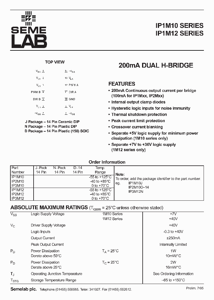 IP3M12_1255028.PDF Datasheet