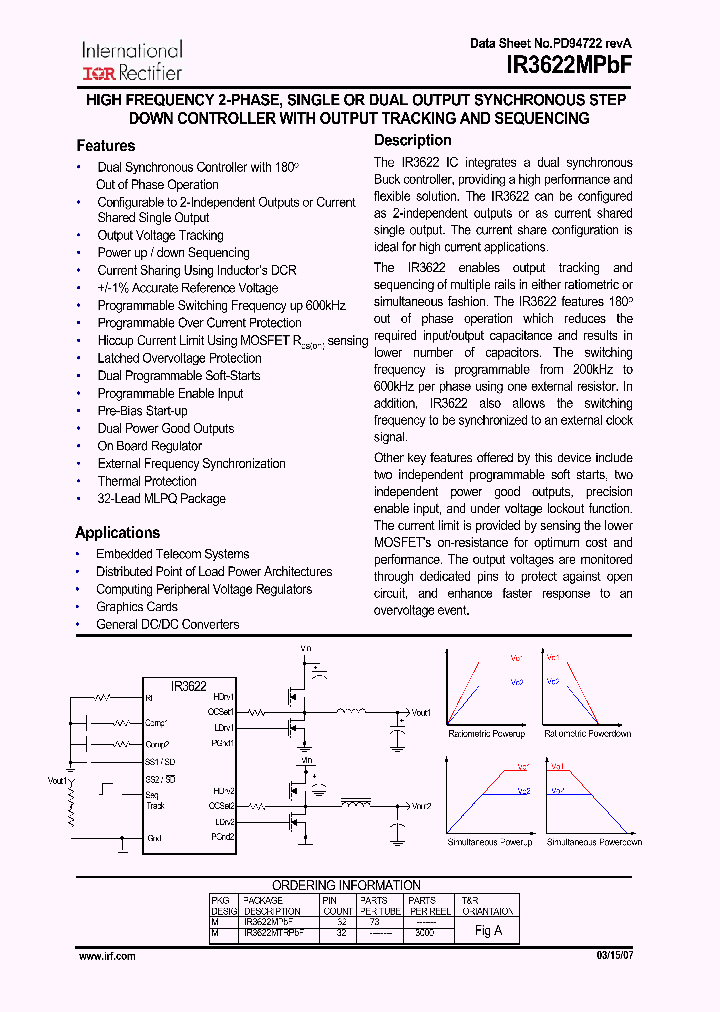 IR3622MPBF_1255240.PDF Datasheet