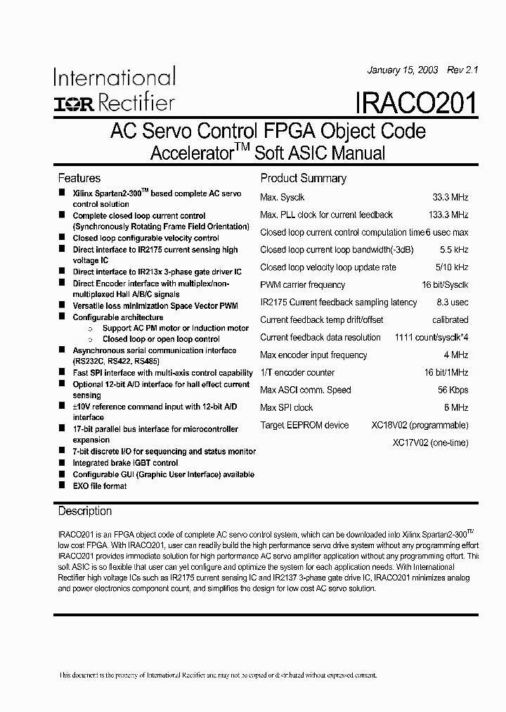 IRACO201_1188386.PDF Datasheet