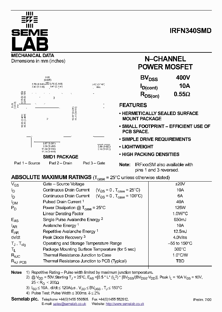 IRFN340SMD_1255959.PDF Datasheet