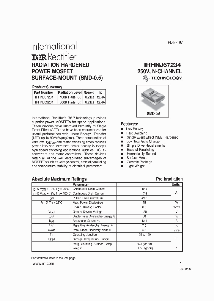 IRHNJ67234_1256675.PDF Datasheet