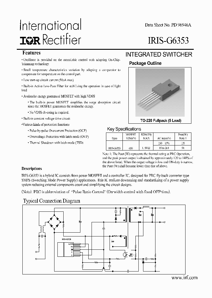IRIS-G6353_1256727.PDF Datasheet