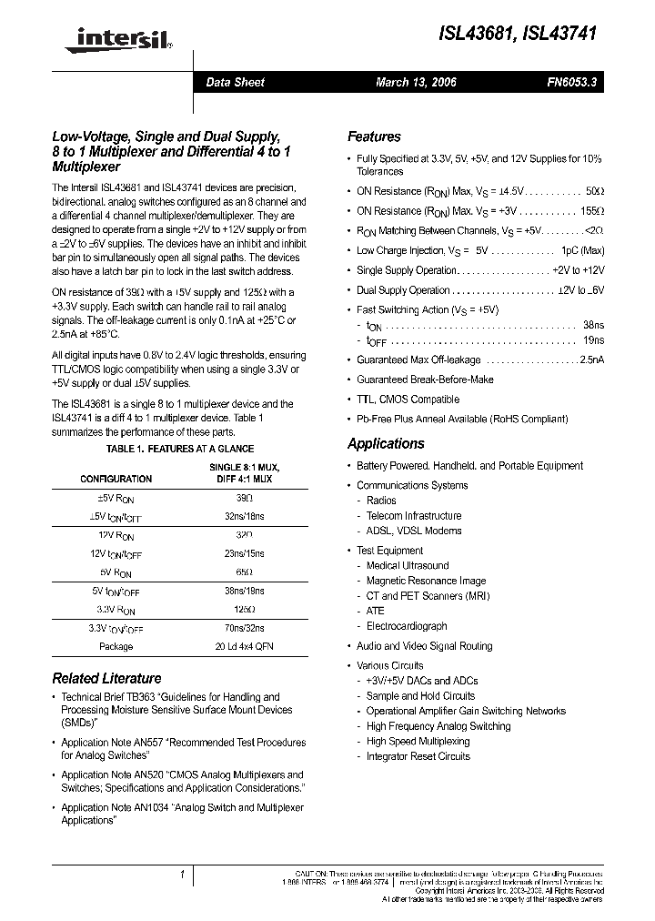 ISL43741IRZ_719622.PDF Datasheet