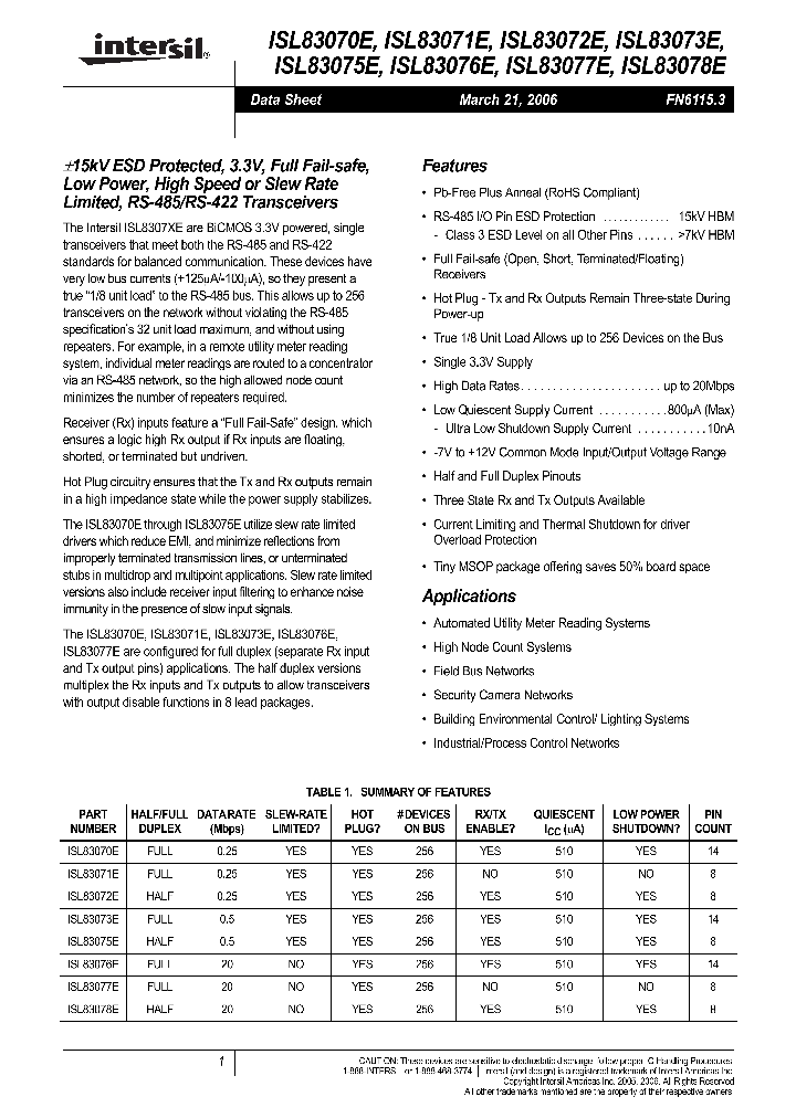 ISL83070E06_719154.PDF Datasheet