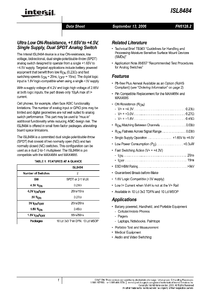 ISL848406_718779.PDF Datasheet