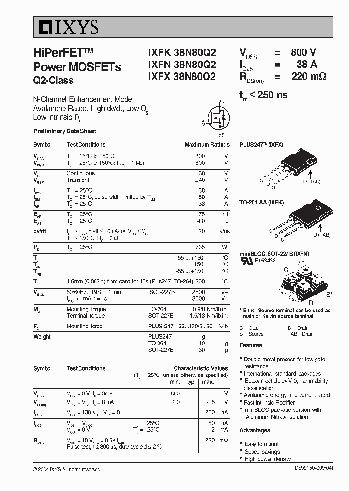 IXFX38N80Q2_1258097.PDF Datasheet