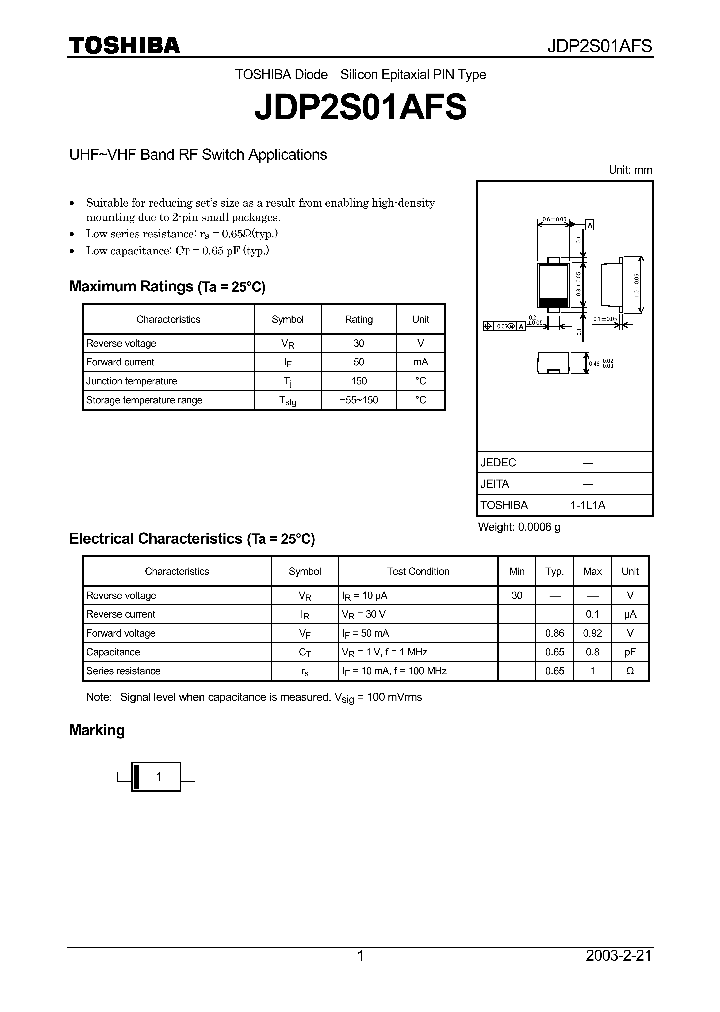 JDP2S01AFS_1258675.PDF Datasheet
