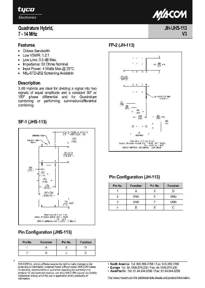 JHS-113PIN_1258719.PDF Datasheet