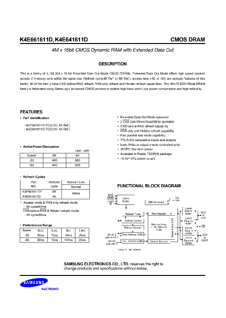 K4E661611D-TC60_1259013.PDF Datasheet