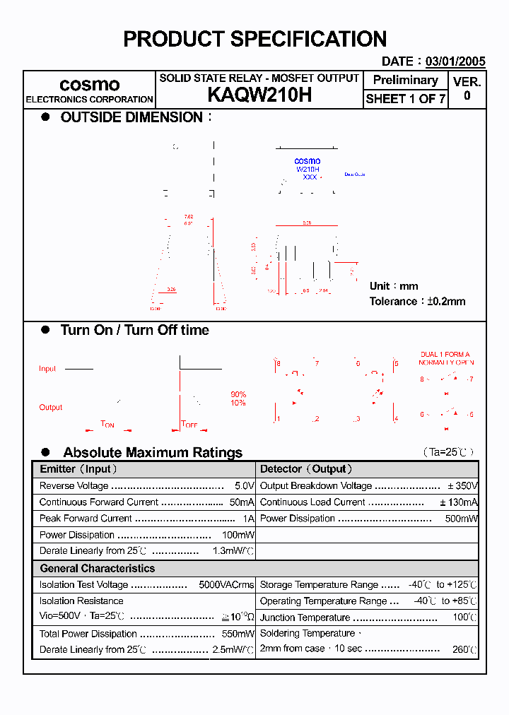 KAQW210H_1187931.PDF Datasheet