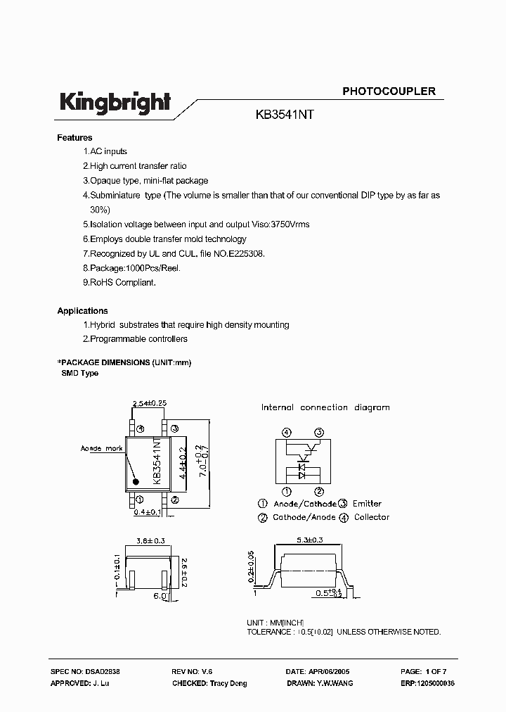 KB3541NT_1259759.PDF Datasheet