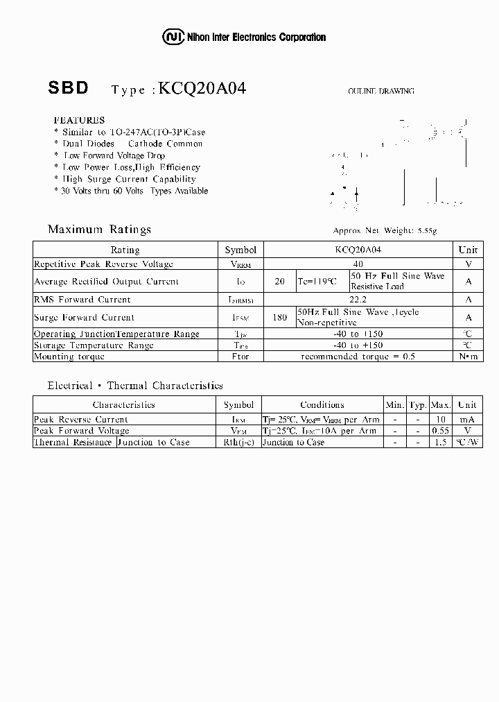 KCQ20A04_1260080.PDF Datasheet