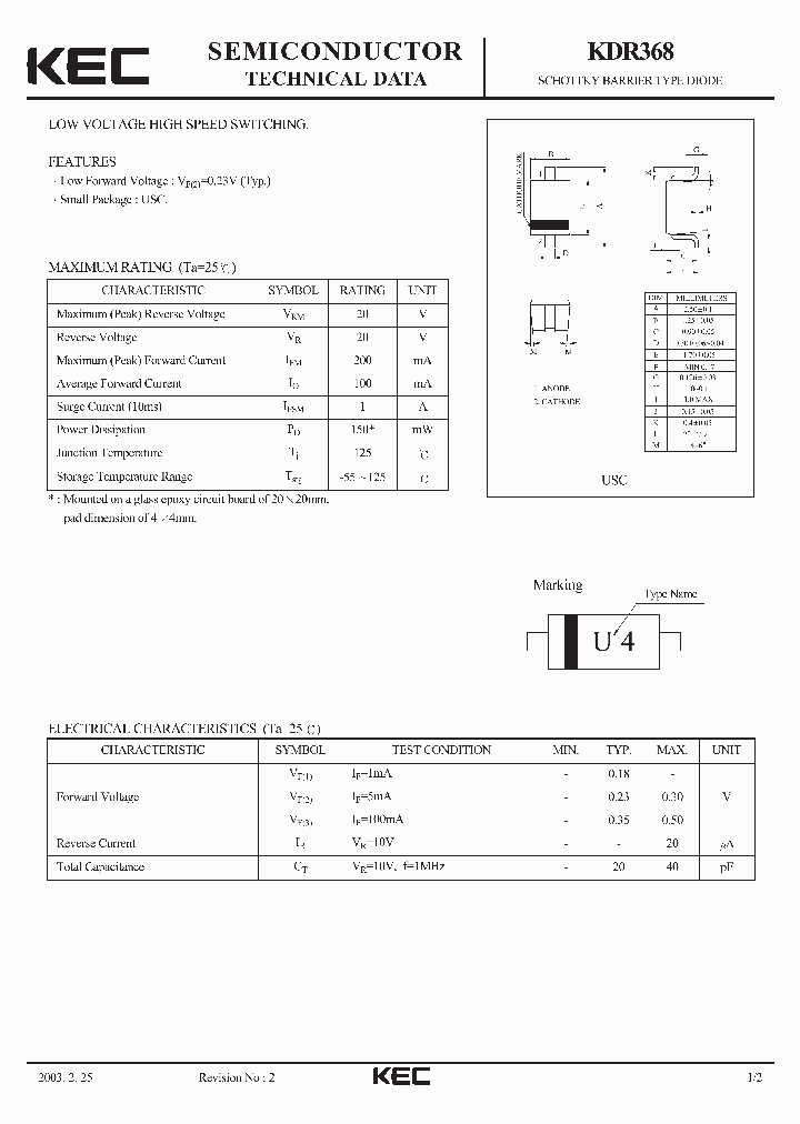 KDR368_1260128.PDF Datasheet